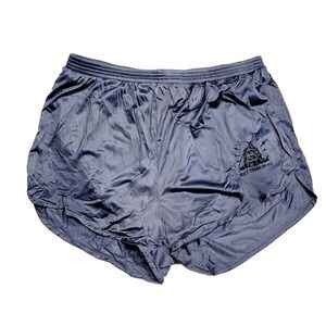 Vintage Soffe Gray Don't Tread On Me Lined Pocket Workout Shorts Men's 2XL